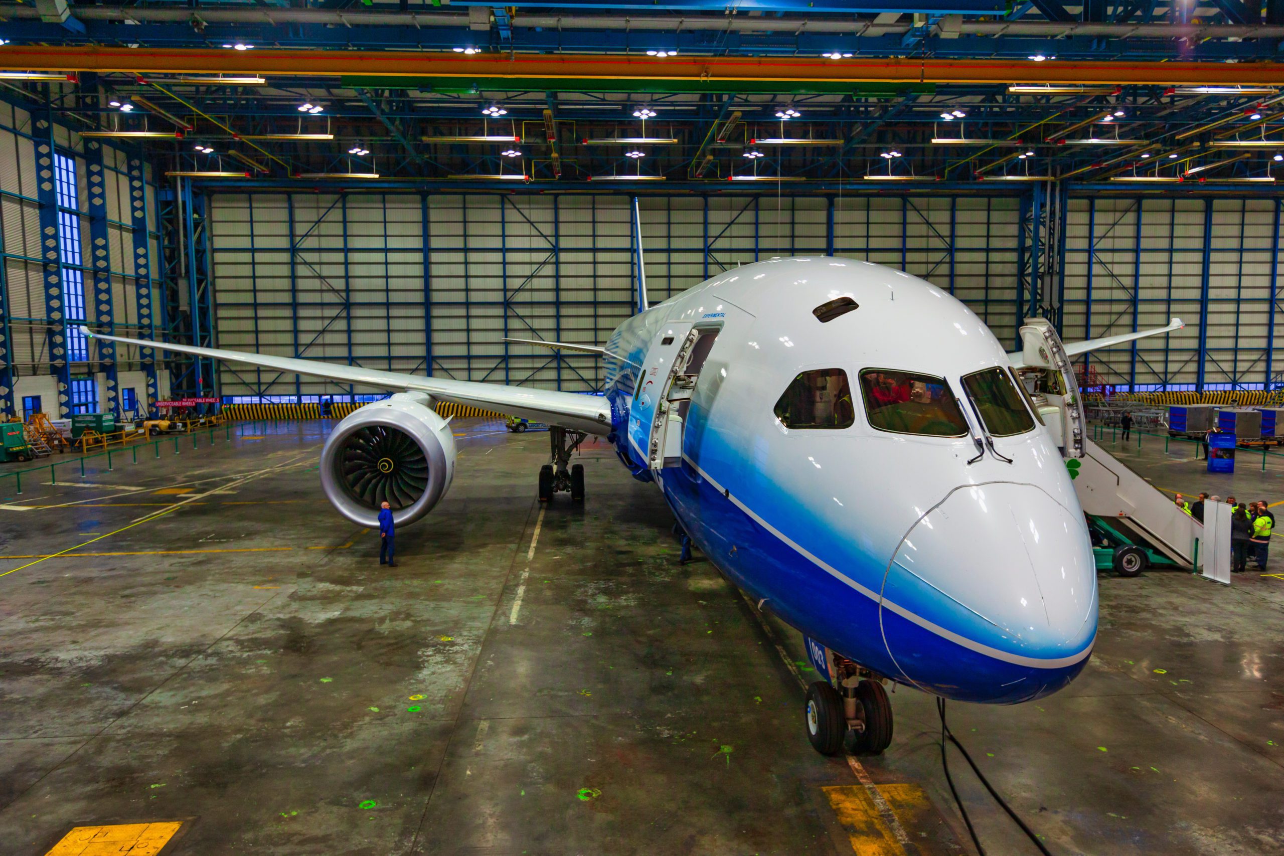 The Boeing Company uses Aurora to prioritize production of the Boeing 787 Dreamliner. 